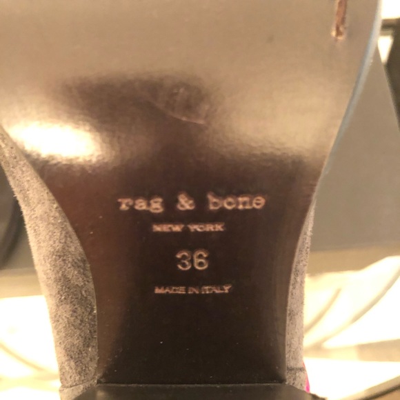 Women’s Rag and Bone Ankle Booties Size 6 - Picture 4 of 6